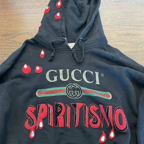 gucci spiritismo hoodie|mr porter Gucci hoodie.